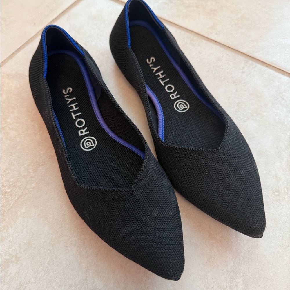 Rothy's The Point Flats in Black